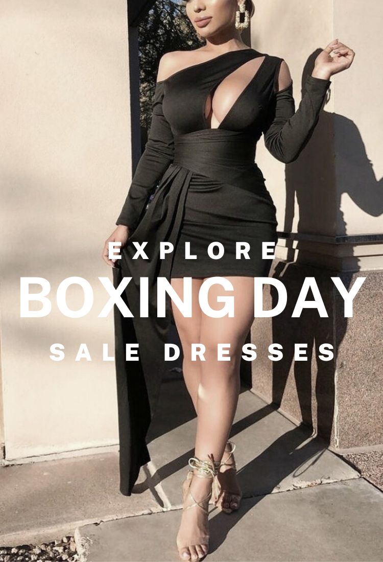 Boxing Day Sale Outlet Dresses From 69USD Bodycon Collection